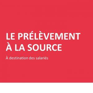 guide prélèvement à la source pour les salariés